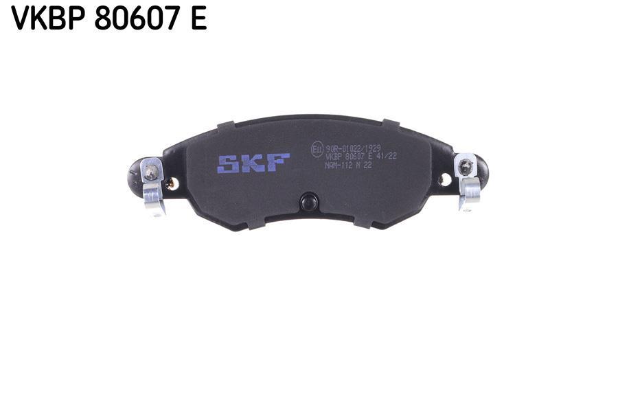 Jeu de 4 plaquettes de frein SKF ref. VKBP 80607 E
